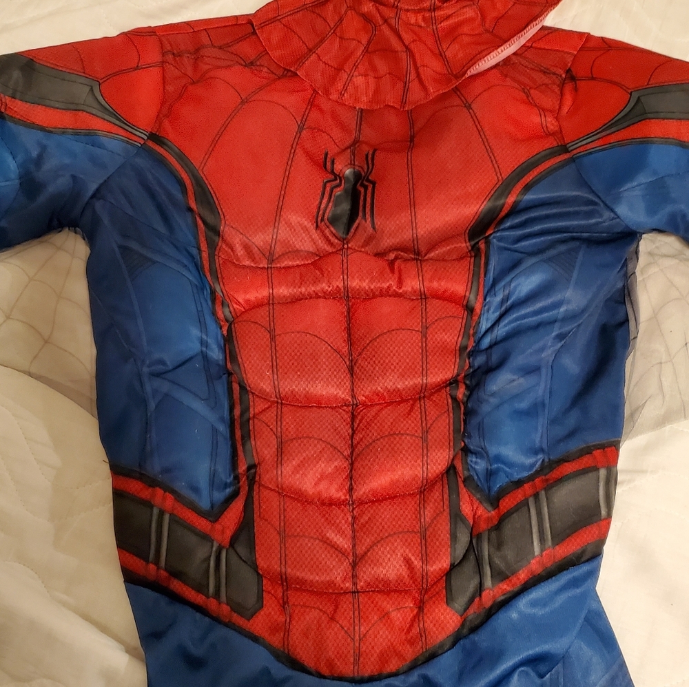 Gently used Spiderman costume